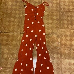 Polka Dot Jumpsuit